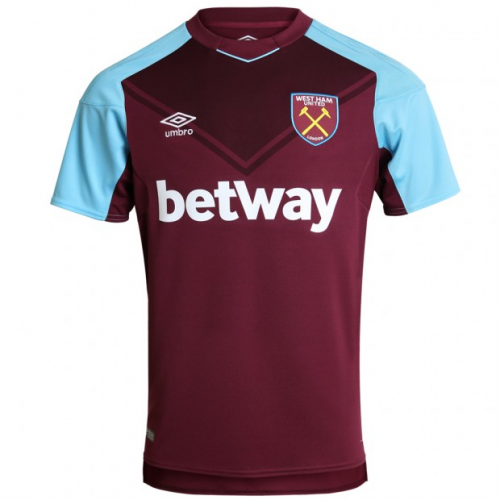 West Ham United Home Soccer Jersey 2017/18